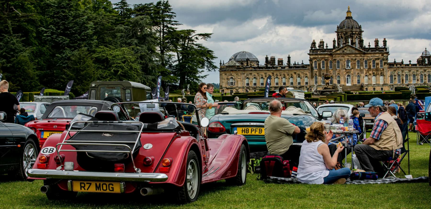 castle howard vintage car show