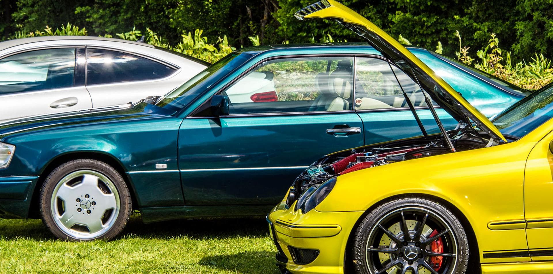benz on the green