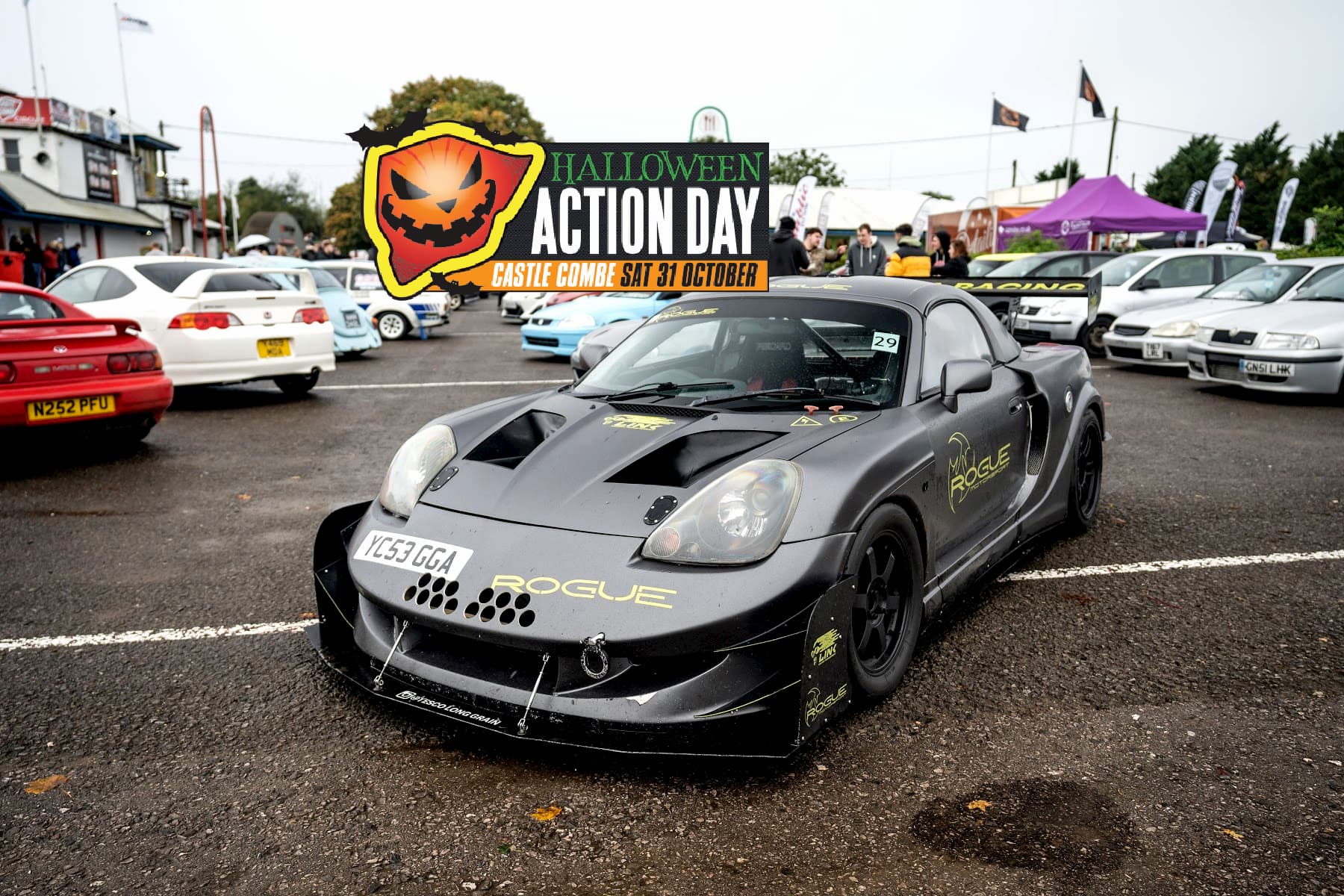 halloween action day castle combe