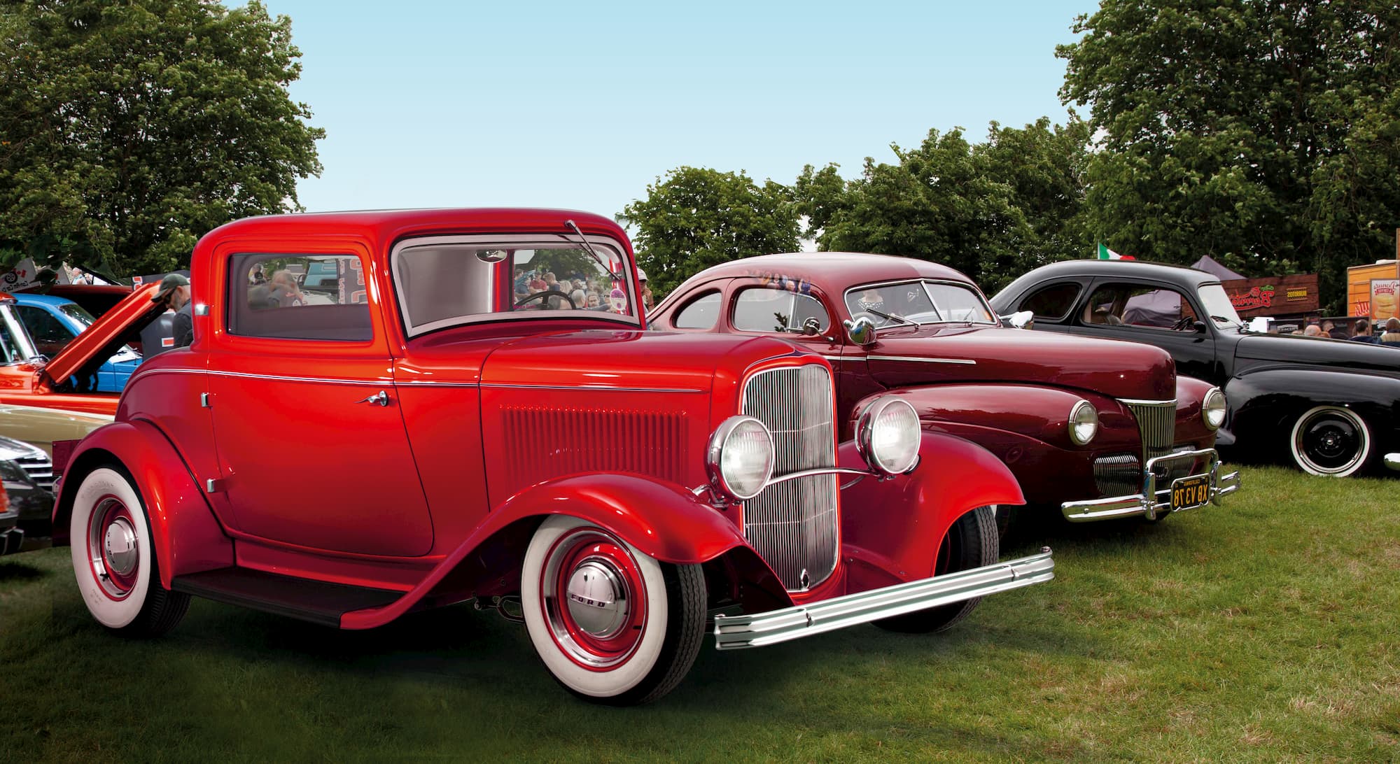 Hot Rod and custom show beaulieu