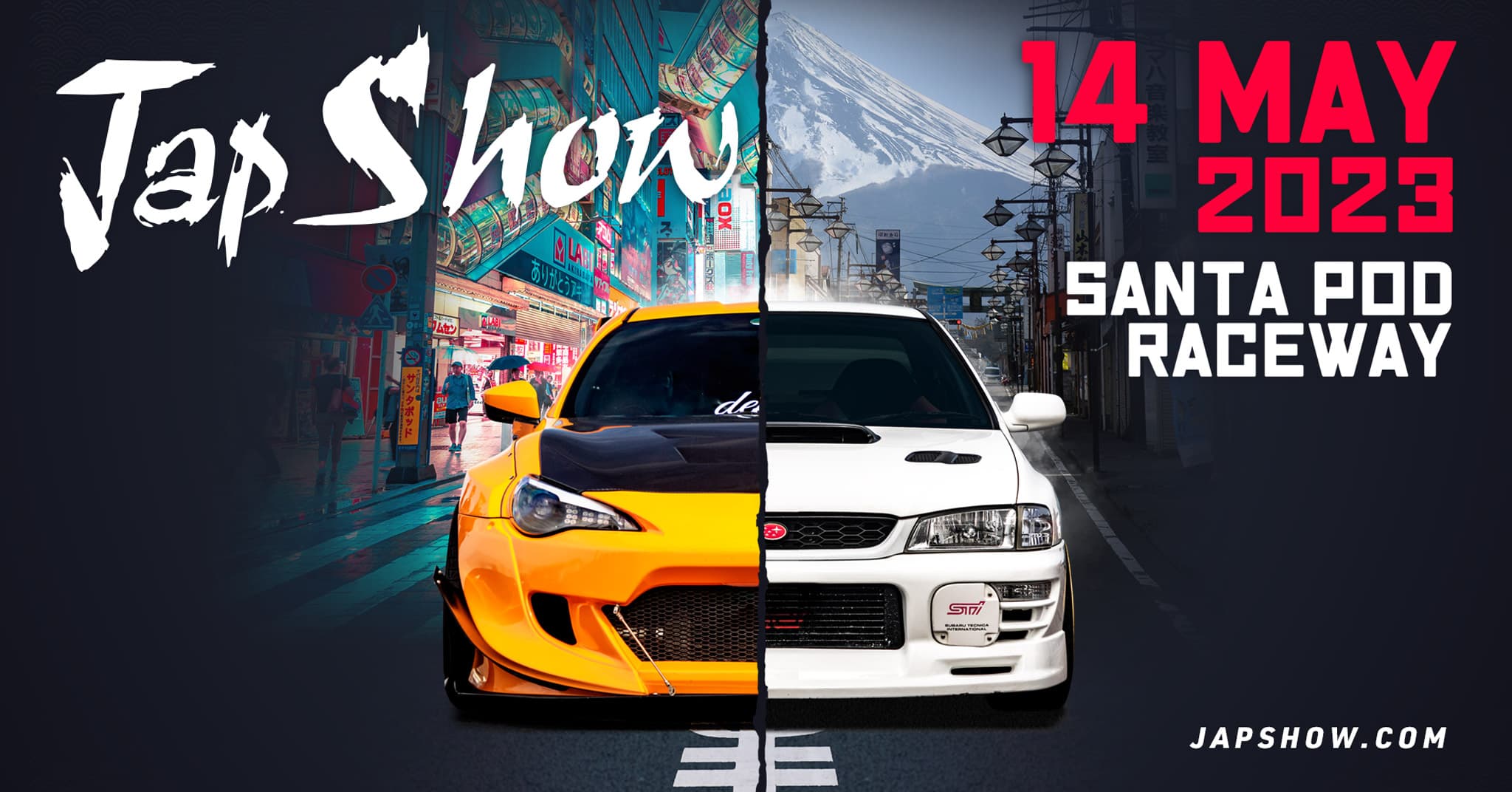 jap show santa pod raceway