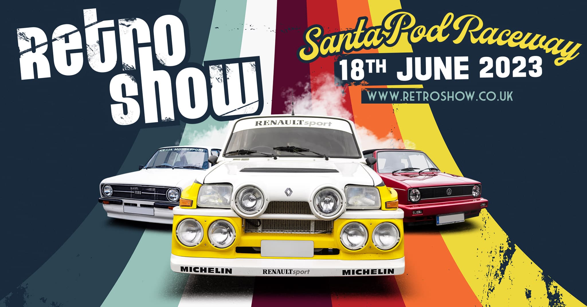 santa pod retro show