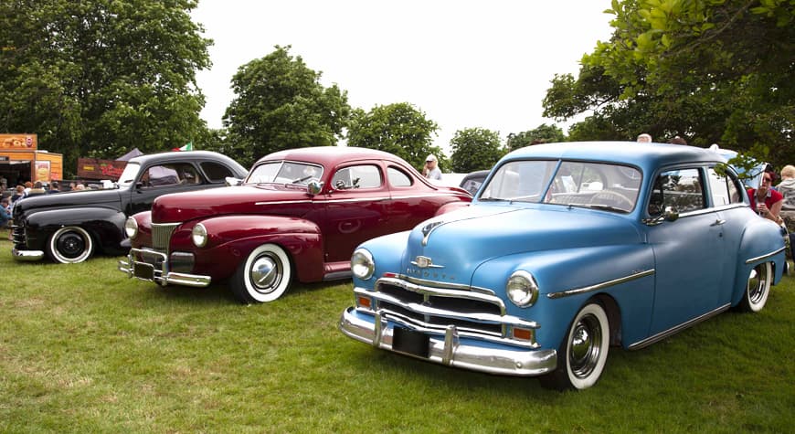 The Hot Rod & American Car Show at Beaulieu Motor Museum