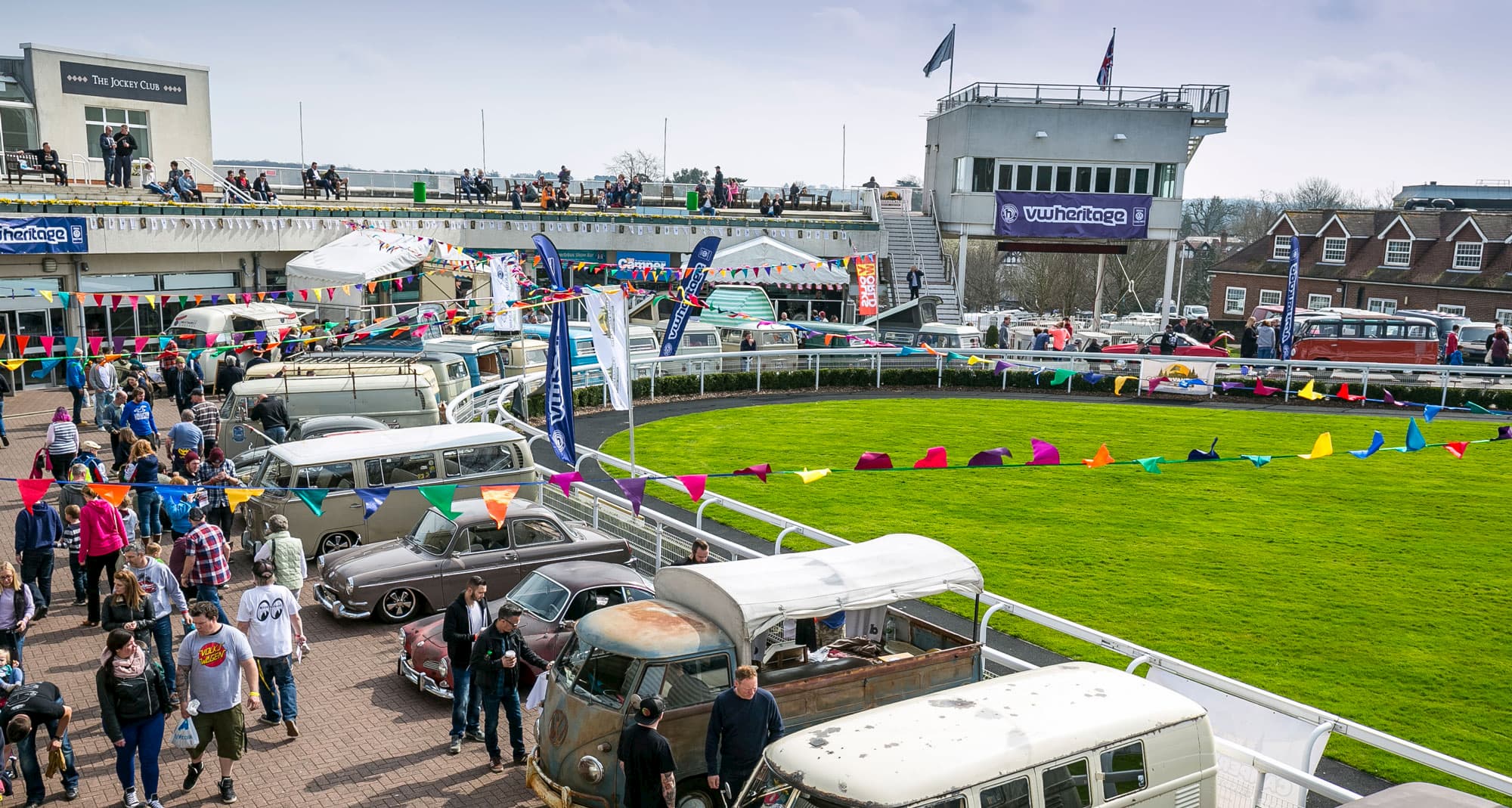 volksworld show at Sandown Park Racecourse