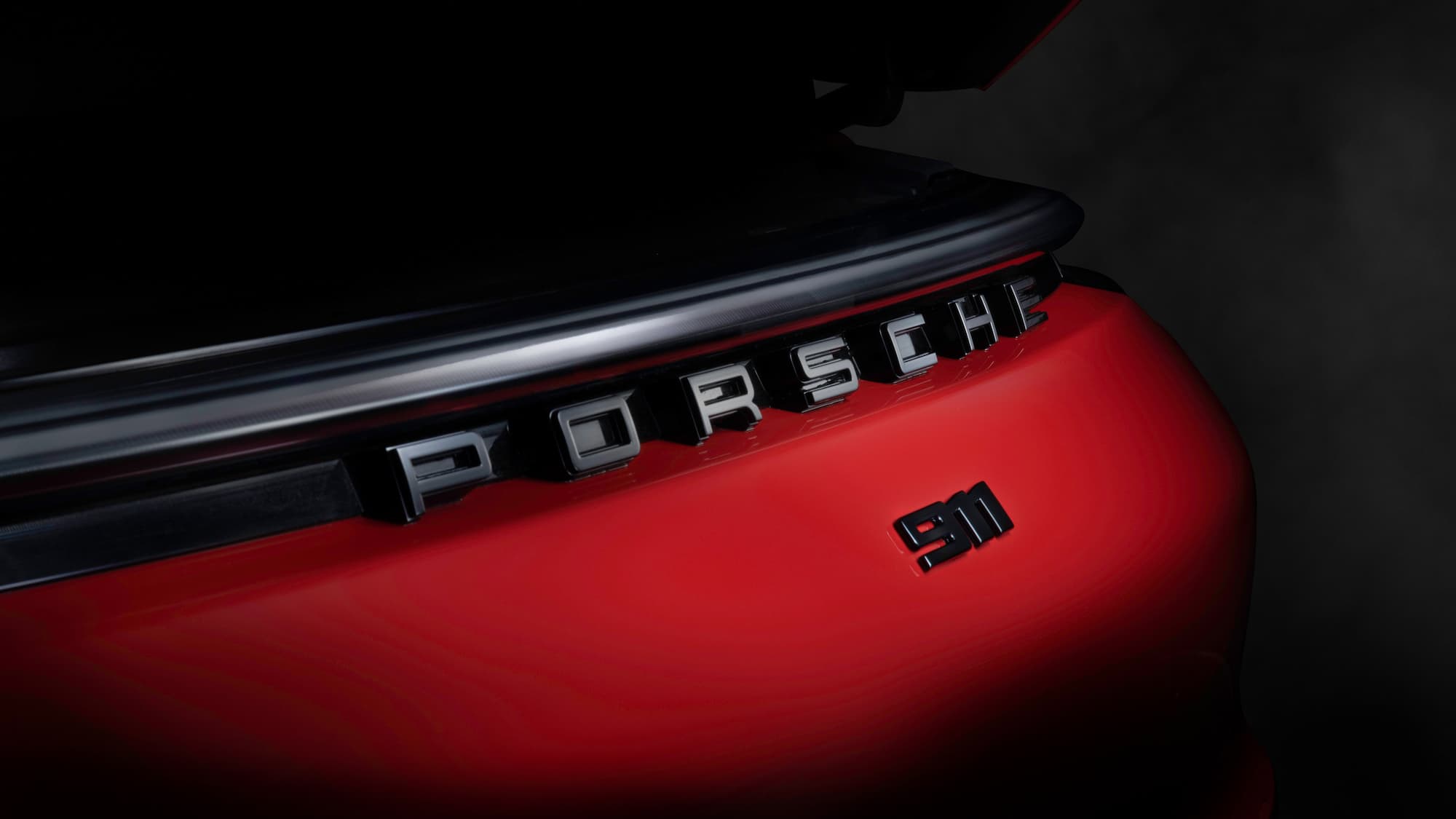 Porsche 992 911 rear