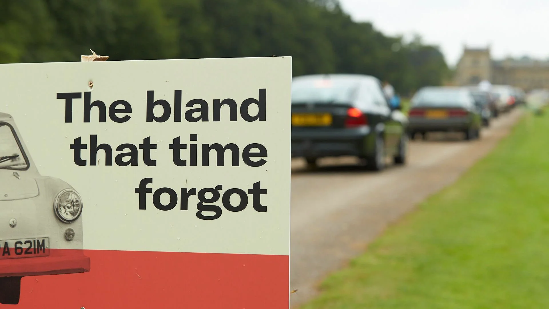Bland Sign At Festival Of The Unexceptional 2021