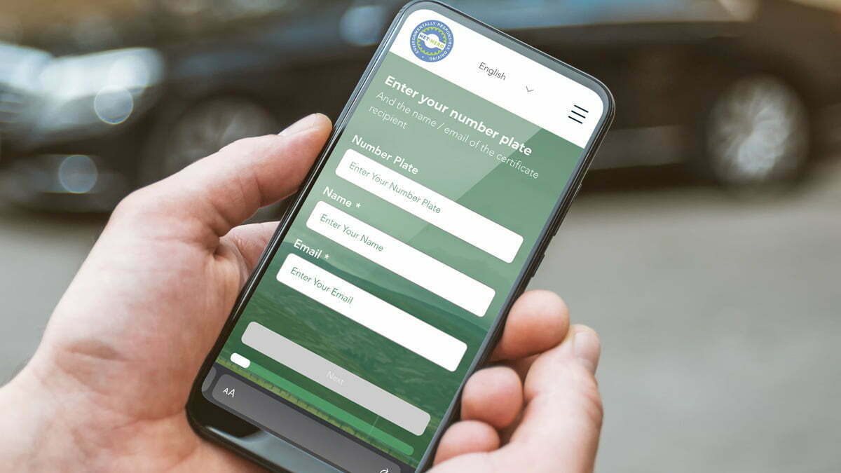 carbon neutral driving with net hero