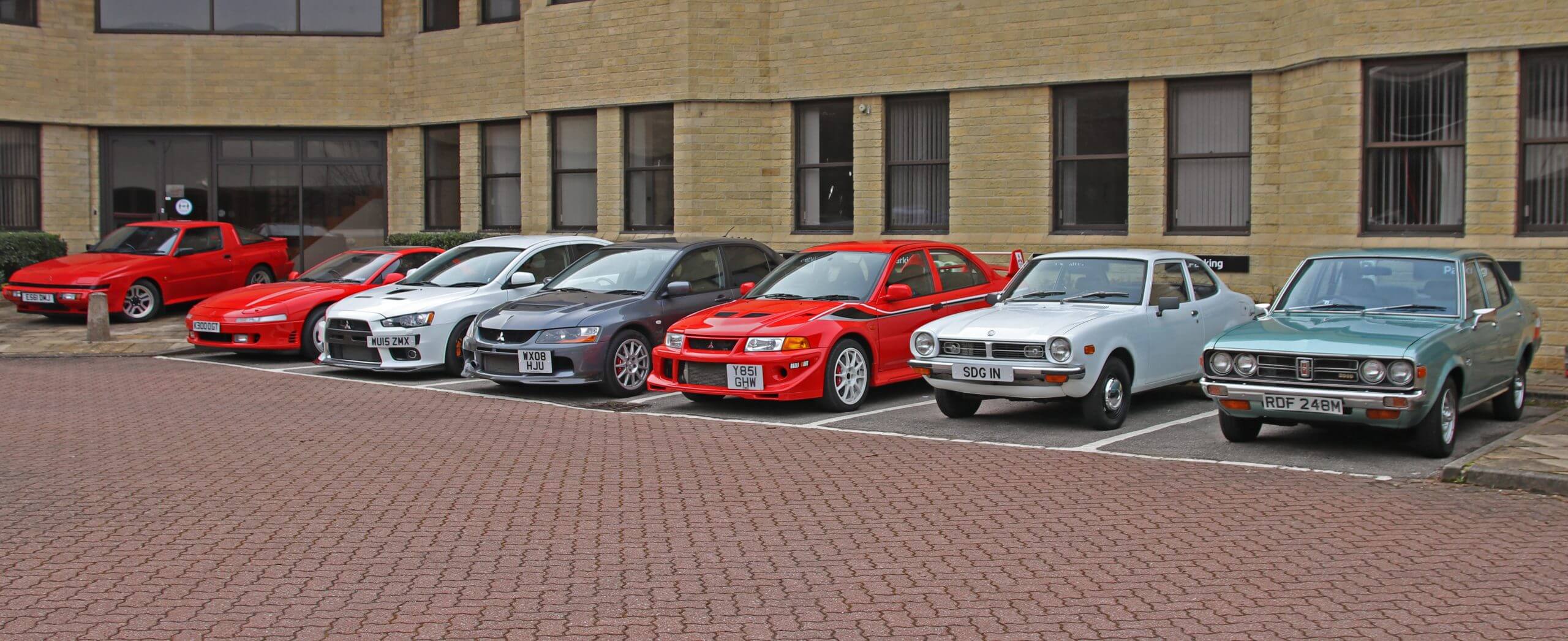 mitsubishi uk heritage cars