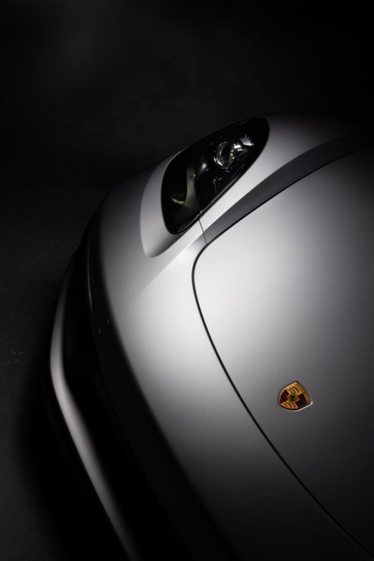 Porsche 718 Cayman GTS front headlight