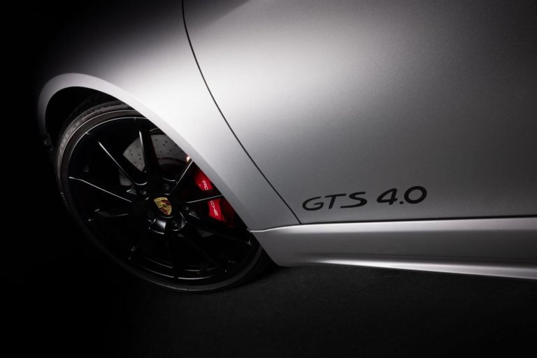 Porsche 718 Cayman GTS wheel arch