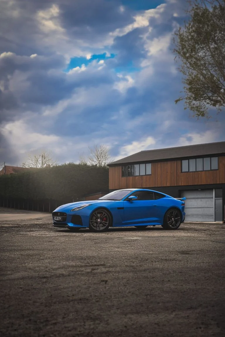 Jaguar F-Type SVR side profile